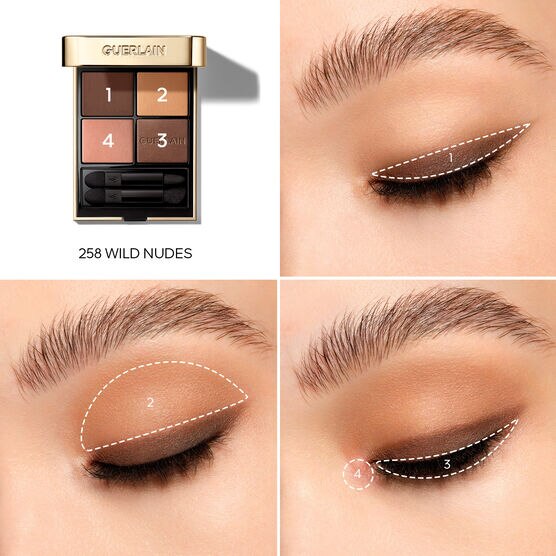 OMBRE G Paleta de Sombras Wild Nudes